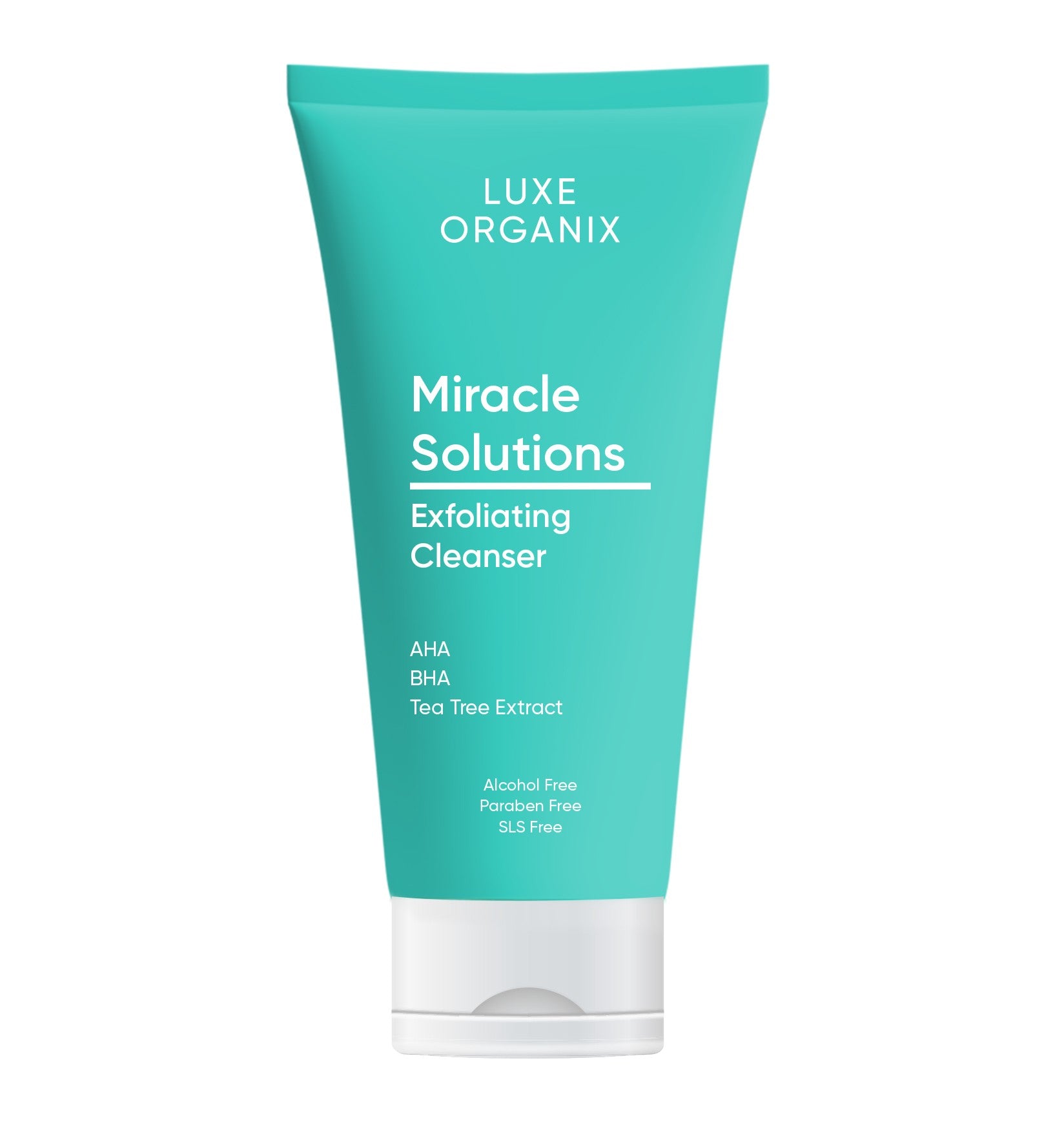 Luxe Organix Miracle Solutions AHA/BHA Gel Cleanser 150ml