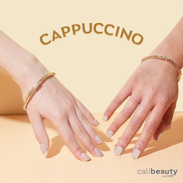 Cali Beauty Press-On Nail Tips (Cappuccino)