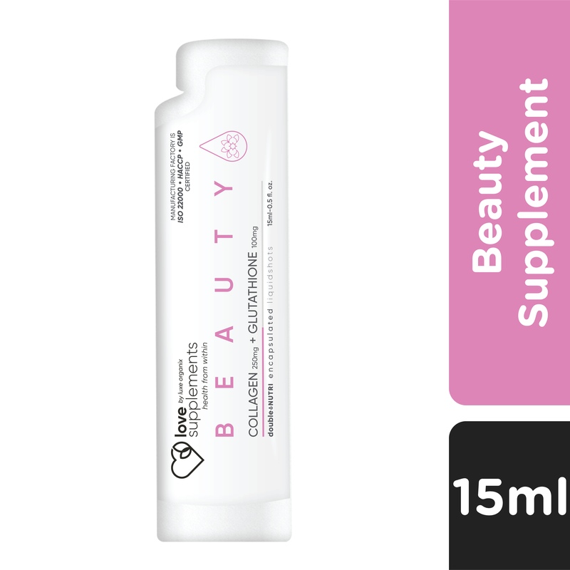 Love Supplement By Luxe Organix Beauty Liquidshot 15ml (15 pieces/box)