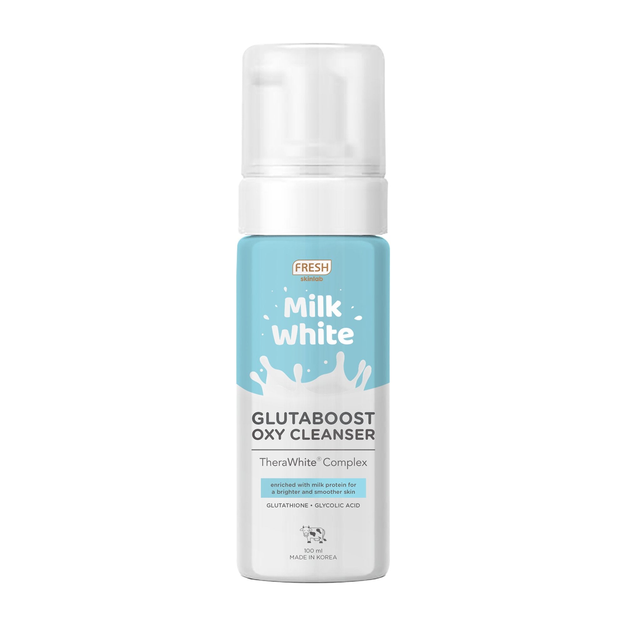 Fresh Skinlab Milk White Glutaboost Oxy Cleanser 100ml (EXP: AUGUST 2024)