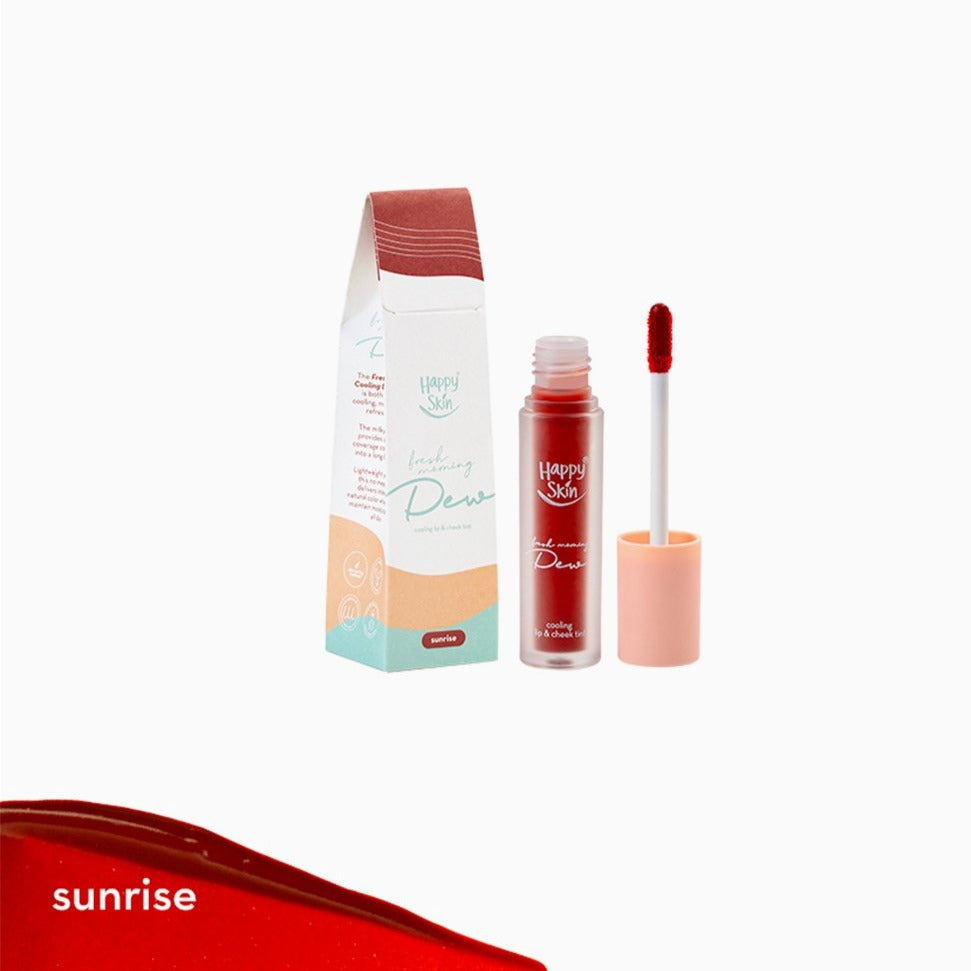 Happy Skin Dew Cooling Lip & Cheek Tint (Sunrise)