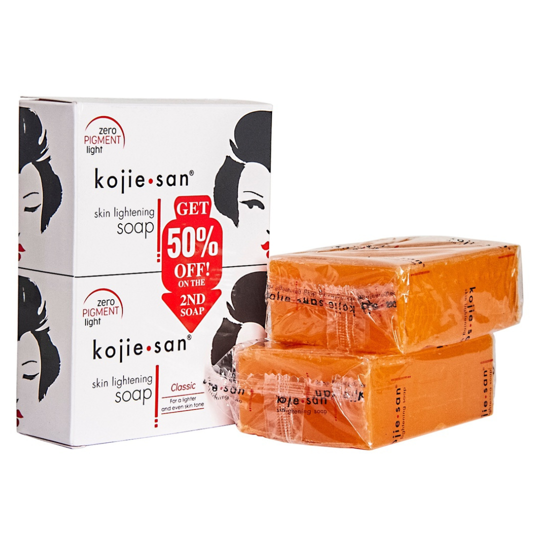 Kojie San Skin Lightening Soap with Classic Twin Pack 135g x 2S