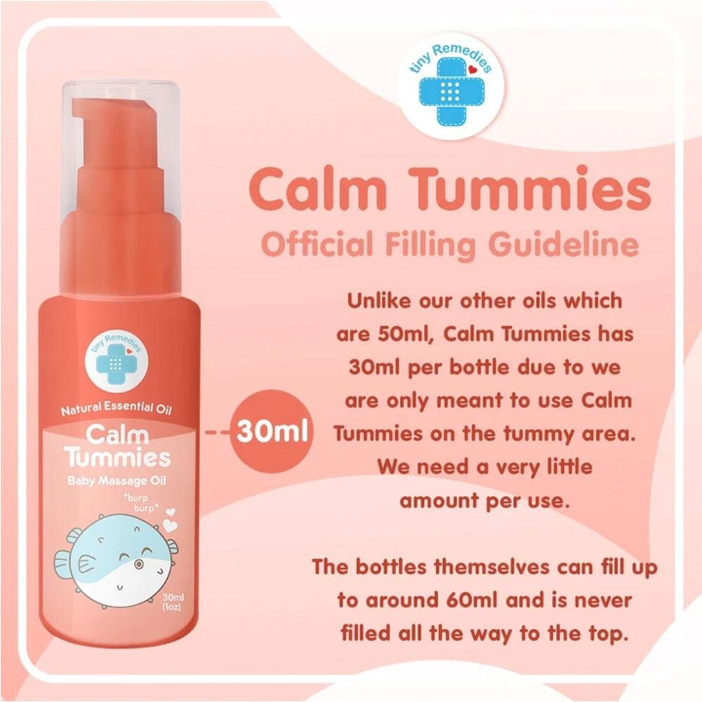 Tiny Remedies Calm Tummies Baby Massage Oil 30ml