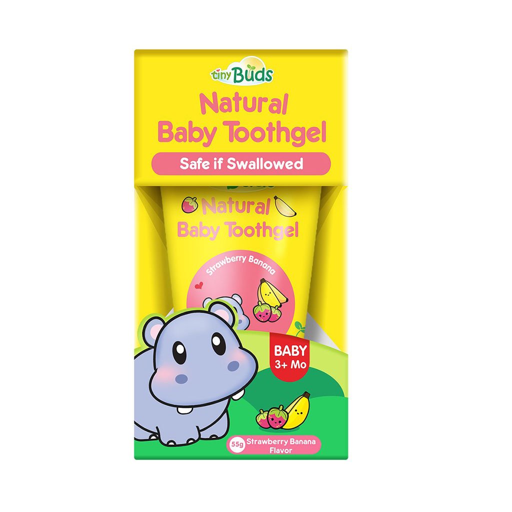 Tiny Buds Natural Baby Toothgel 55g (3months+)