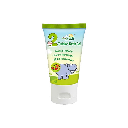 Tiny Buds Natural Toddler Toothgel 55g - Stage 2 (3years+)