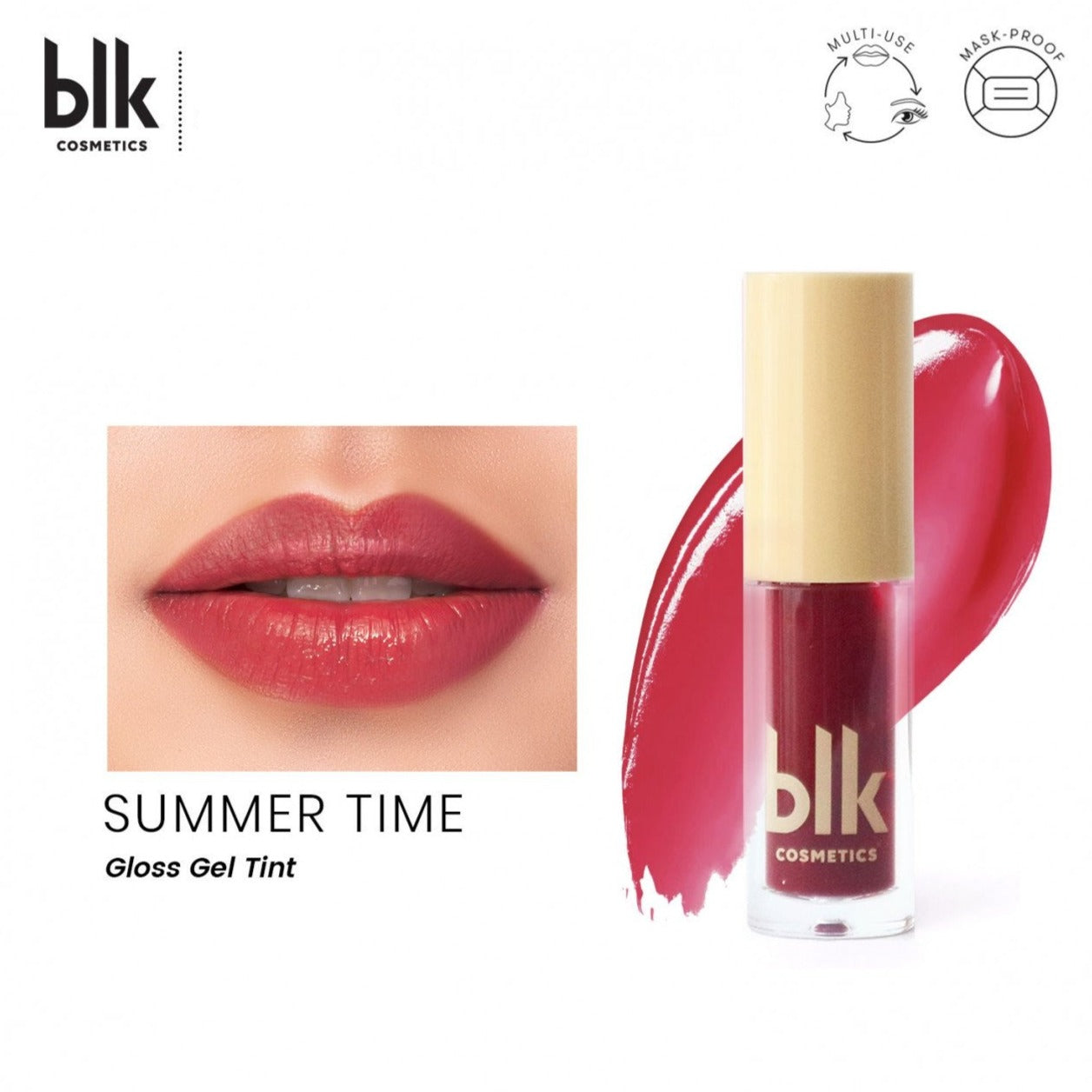 blk Cosmetics Gloss Gel Tint (Summer Time)