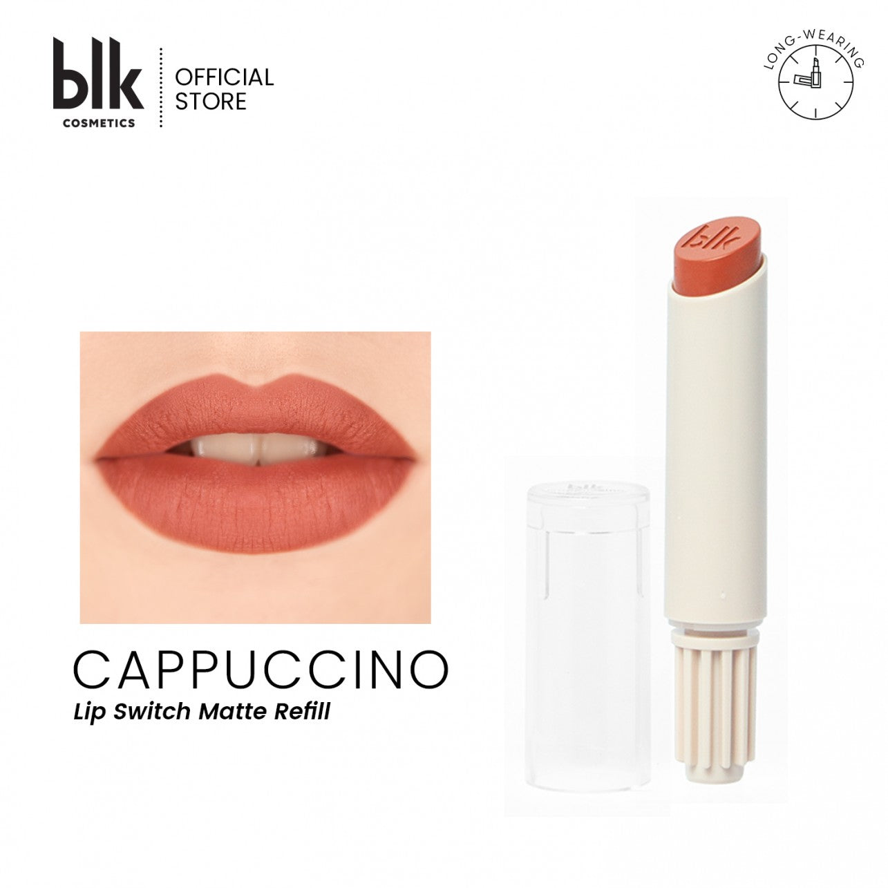 blk Cosmetics Universal Lip Switch Matte Refill (Cappuccino)