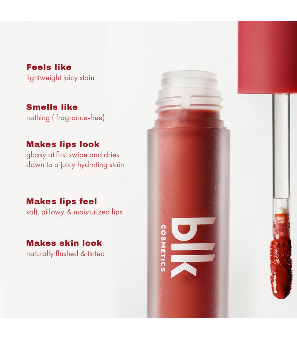 blk Cosmetics Water Blur Tint in Firecracker