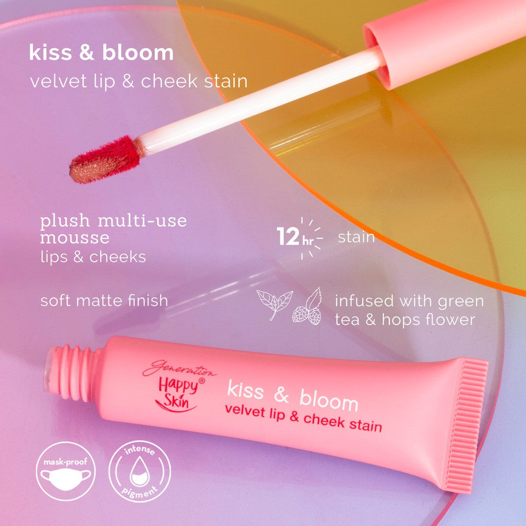 Generation Happy Skin Kiss & Bloom Velvet Lip & Cheek Stain (Witty)
