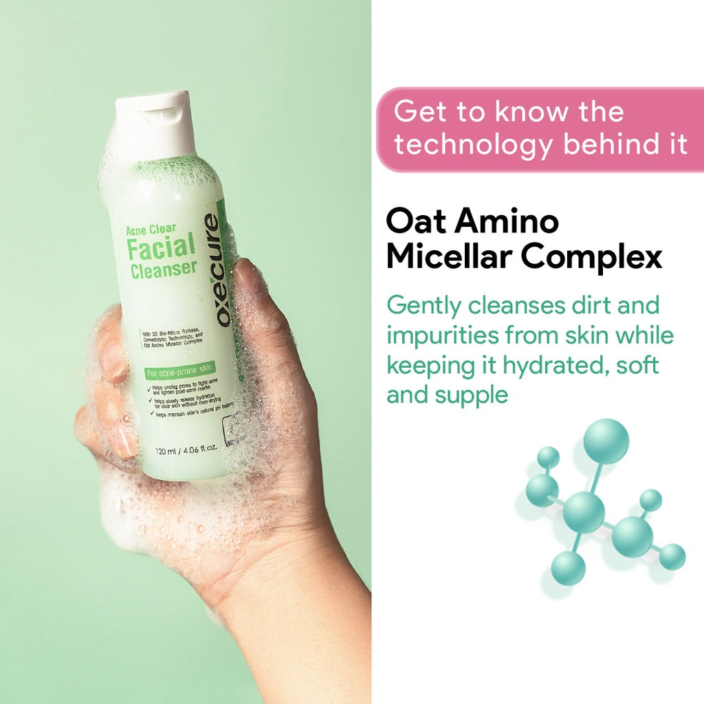 Oxecure Facial Liquid Cleanser 120ml