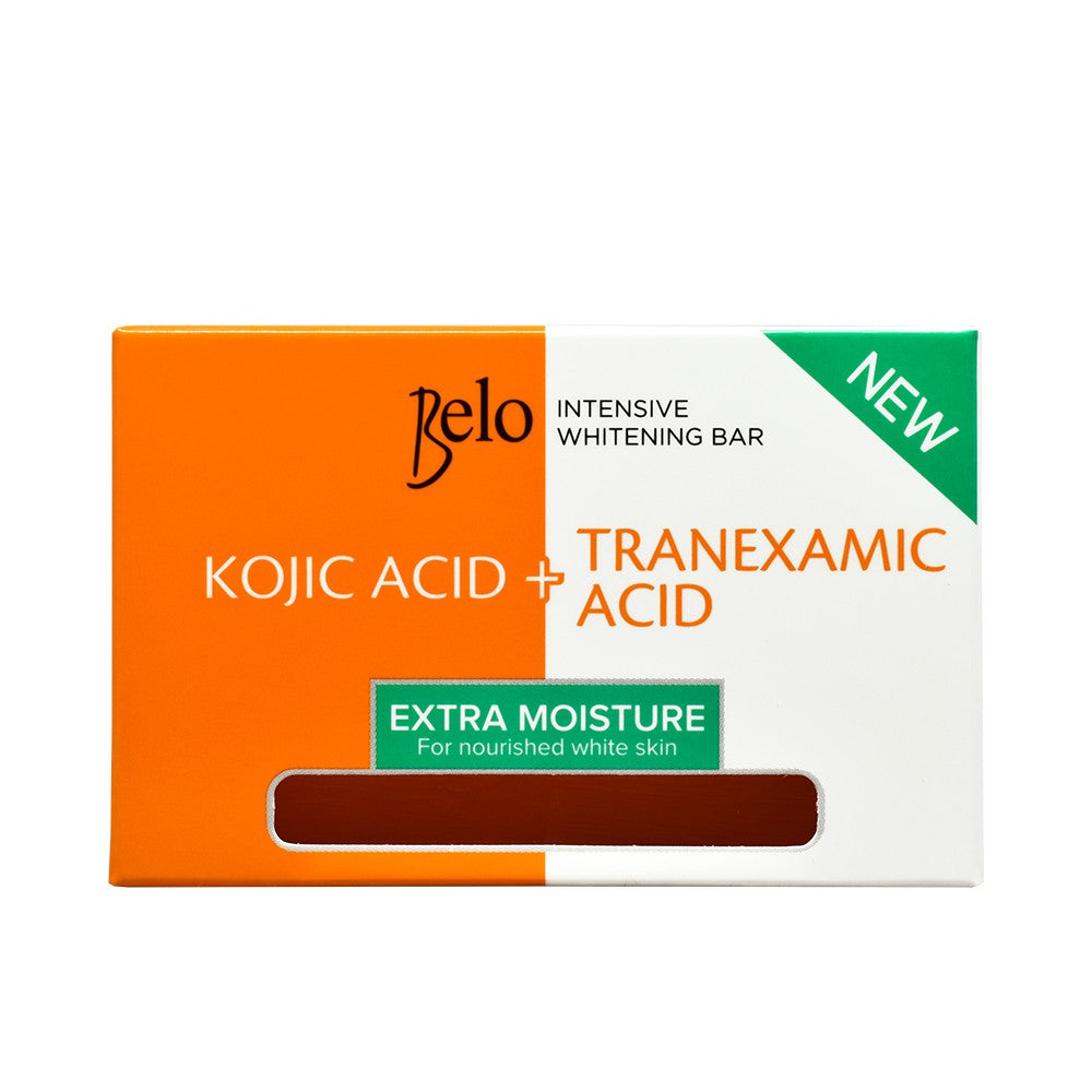 Belo Essentials Intensive Whitening Bar Kojic Acid + Tranexamic Acid Extra Moisture 65g