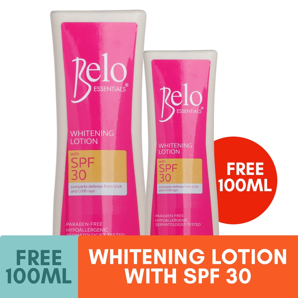 Belo Essentials Whitening Lotion 200ml + 100ml