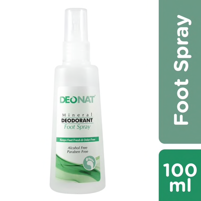 Deonat Mineral Deodorant Foot Spray 100ml