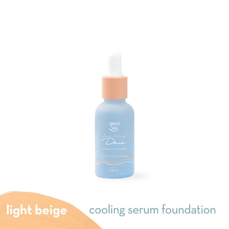 Happy Skin Dew Cooling Serum Foundation SPF15 (Light Beige)