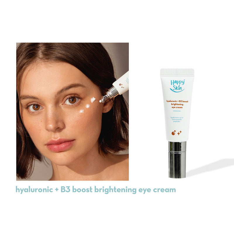 Happy Skin Hyaluronic + B3 Boost Brightening Eye Cream 12ml