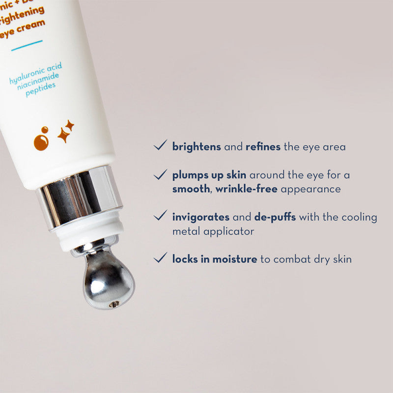 Happy Skin Hyaluronic + B3 Boost Brightening Eye Cream 12ml