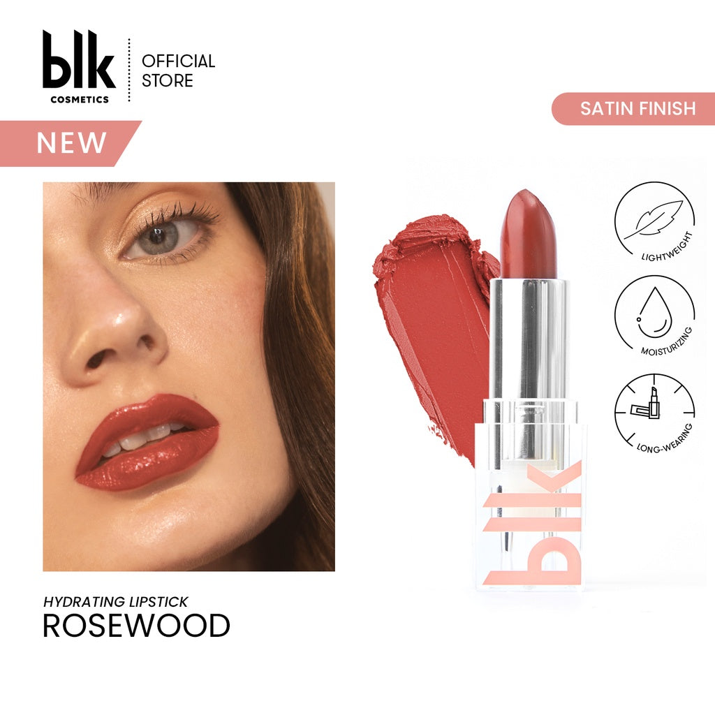 blk Cosmetics Rouge Hydrating Lipstick (Rosewood)