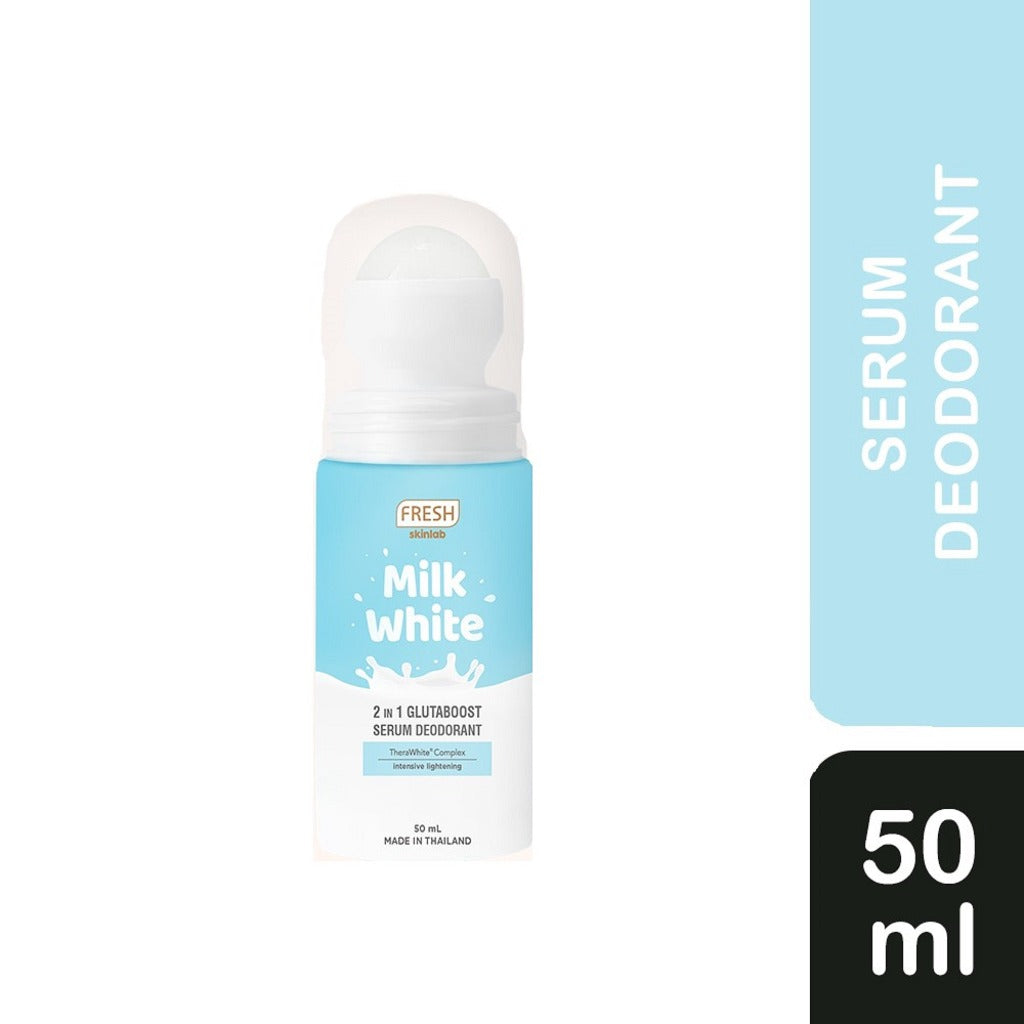 Fresh Skinlab Milk White 2 in 1 Glutaboost Serum Deodorant 50ml (EXP: JULY 2024)