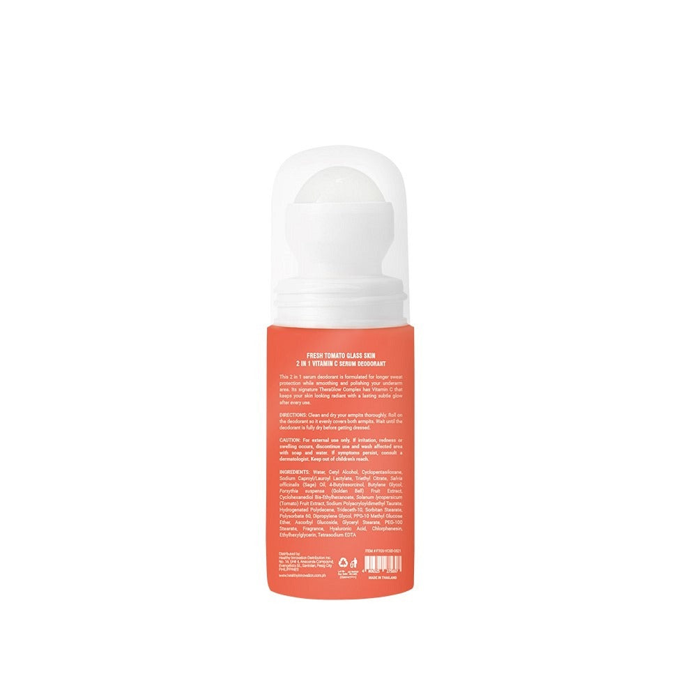 Fresh Skinlab Tomato Glass Skin 2 in 1 Vitamin C Serum Deodorant 50ml (EXP: JULY 2024)